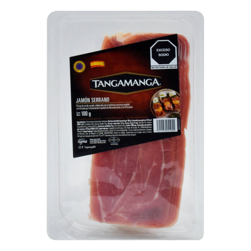 Jamón Serrano Tangamanga 100 g