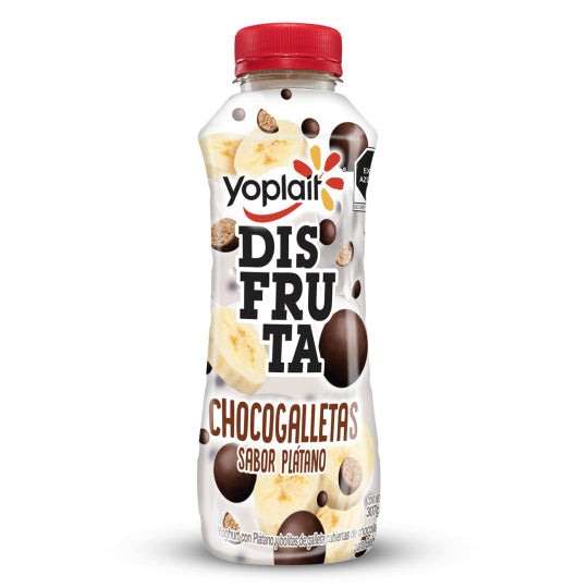 Yoghurt Bebible Disfruta Chocogalletas Plátano Yoplait 307 g