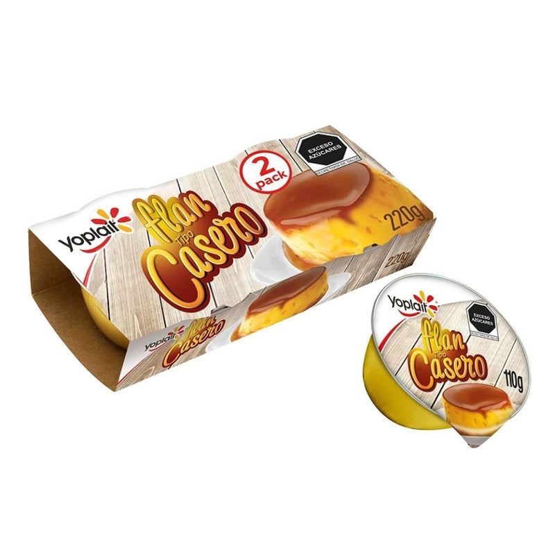 Flan Horneado 2Pack Yoplait 220 g