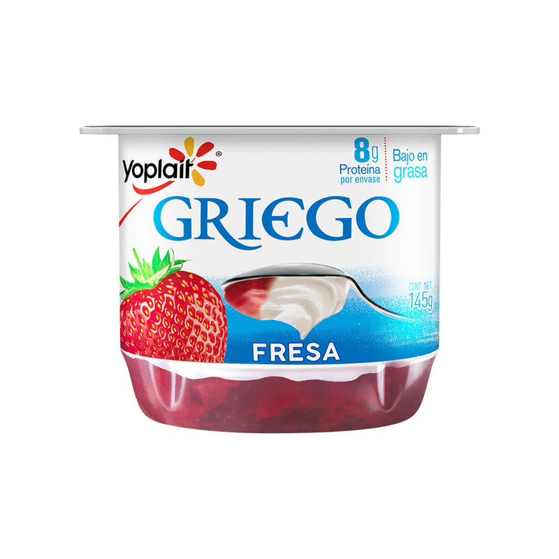 Yoghurt Griego Batido Fresa Yoplait 145 g