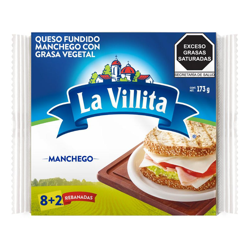 Queso Americano Manchego La Villita 173 g