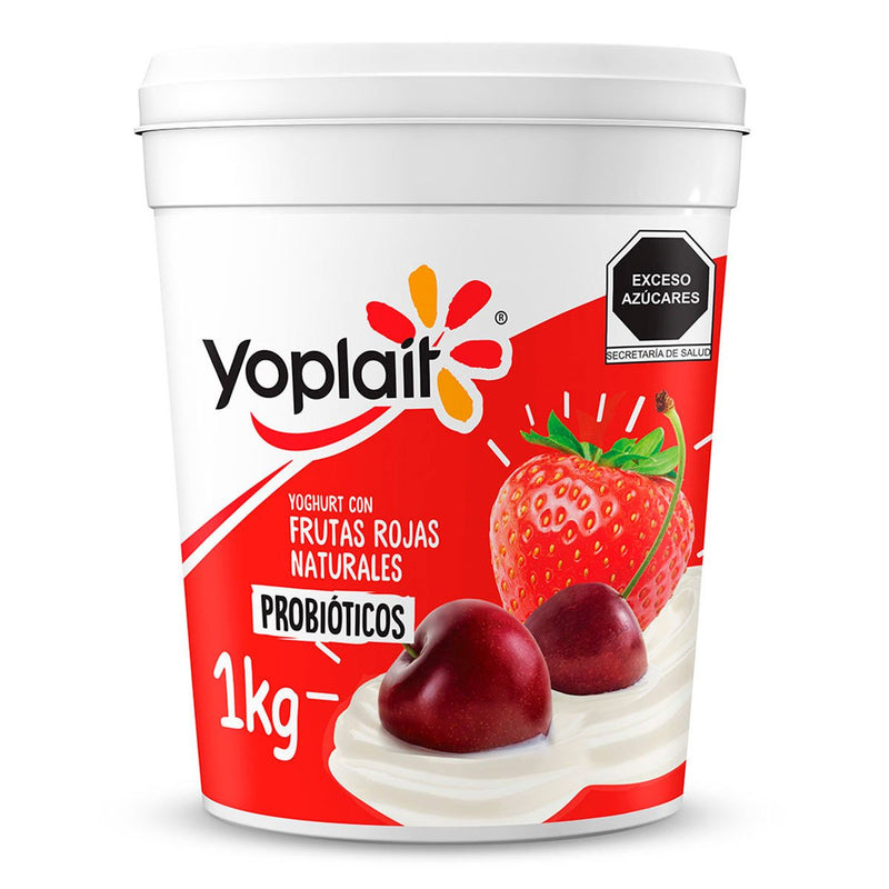 Yoghurt Batido Frutos Rojos Yoplait 1 kg