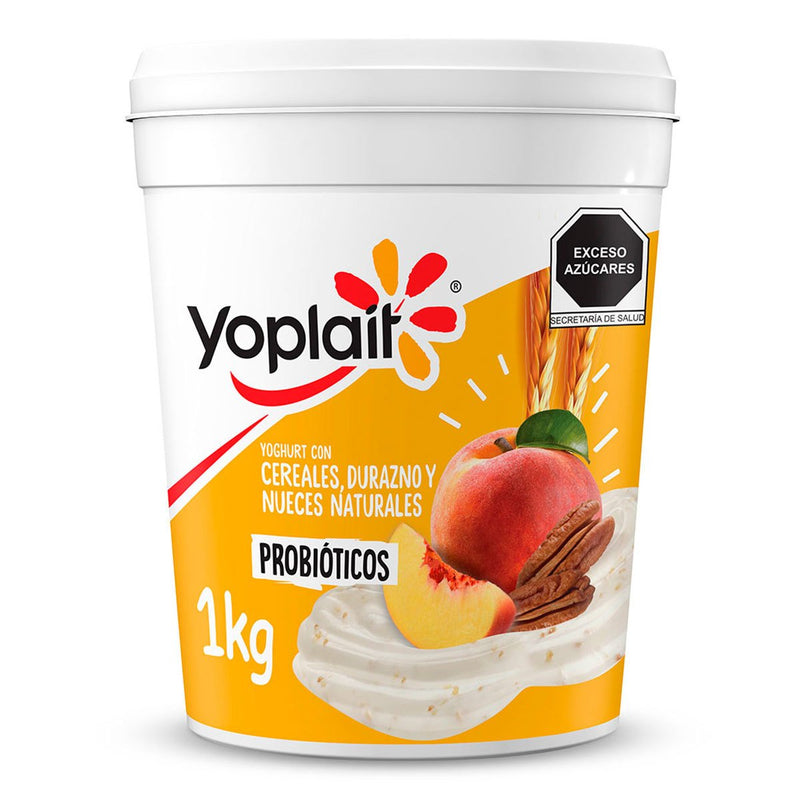 Yoghurt Batido Cereales Durazno Yoplait 1 kg