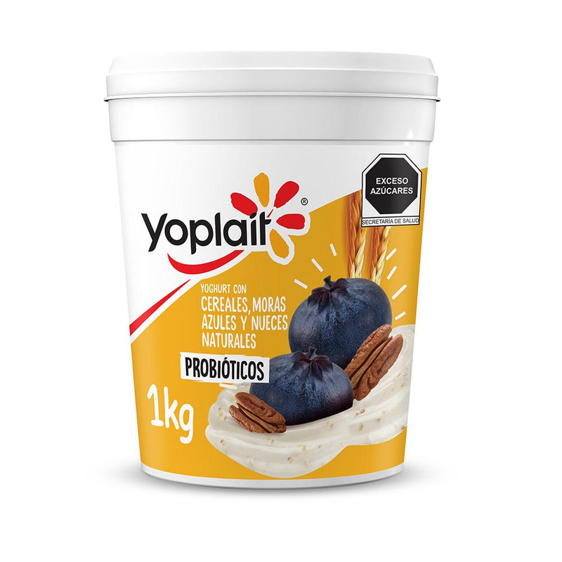 Yoghurt Batido Cereales Mora Yoplait 1 kg