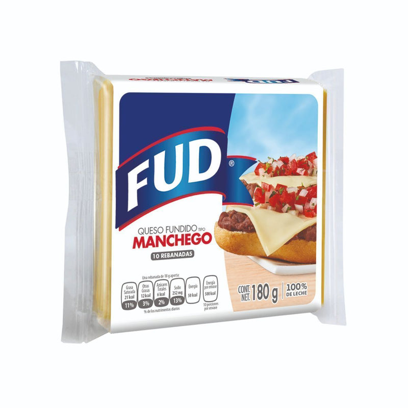 Queso Americano Manchego Fud 180 g