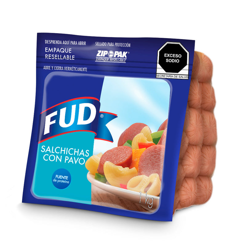 Salchicha Turkey Line FUD 1 kg