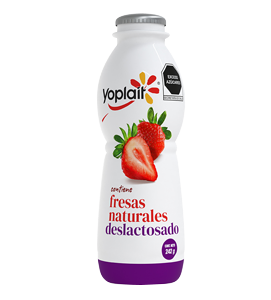 Yoghurt Bebible Deslactosado Fresa Yoplait 242 g