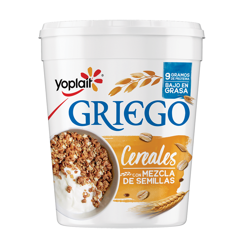 Yoghurt Griego Batido Natural Cereales Yoplait 1 Kg