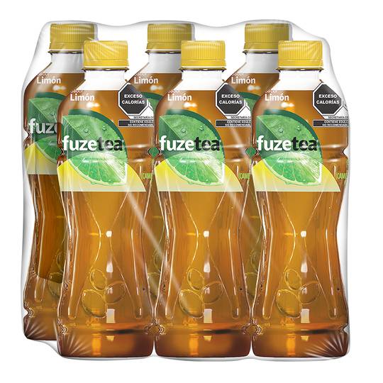 Fuze Tea Negro 600 ml 6 pack