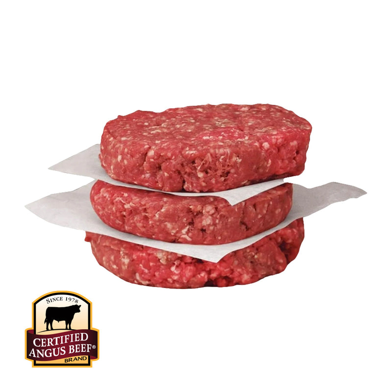 Hamburguesas Certified Angus Beef 8 oz - 5 Piezas de 238 g c/u (1.13 kg)