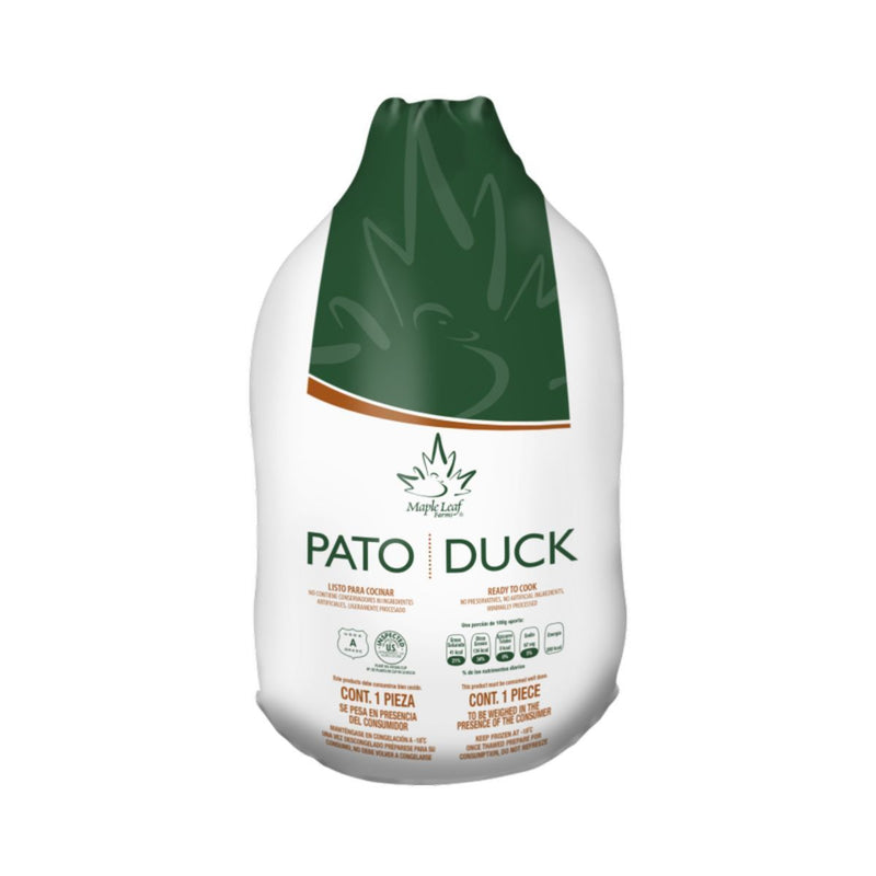 Pato Entero Maple Leaf 2.4Kg