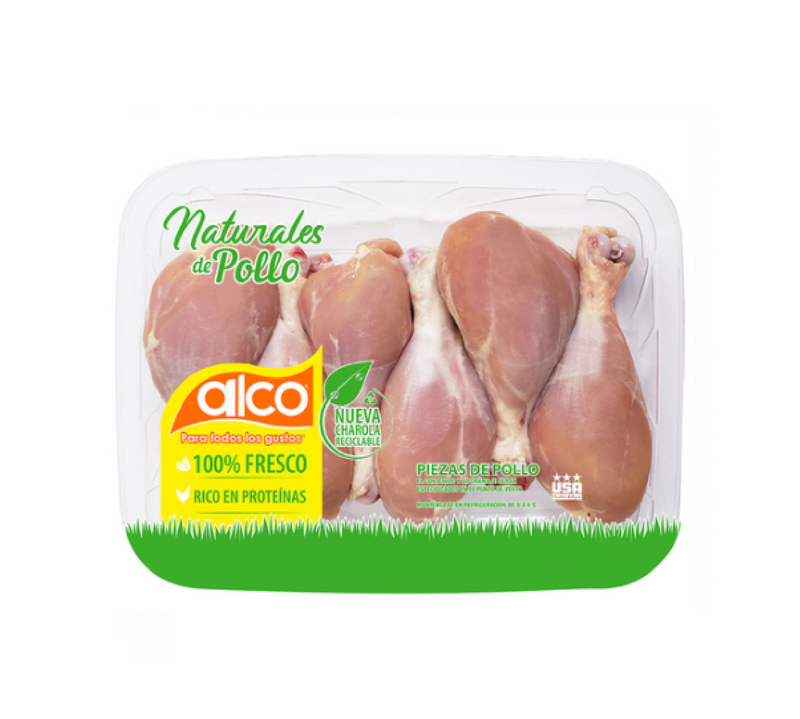 Pierna Bate De Pollo sin piel  Alco 700 G