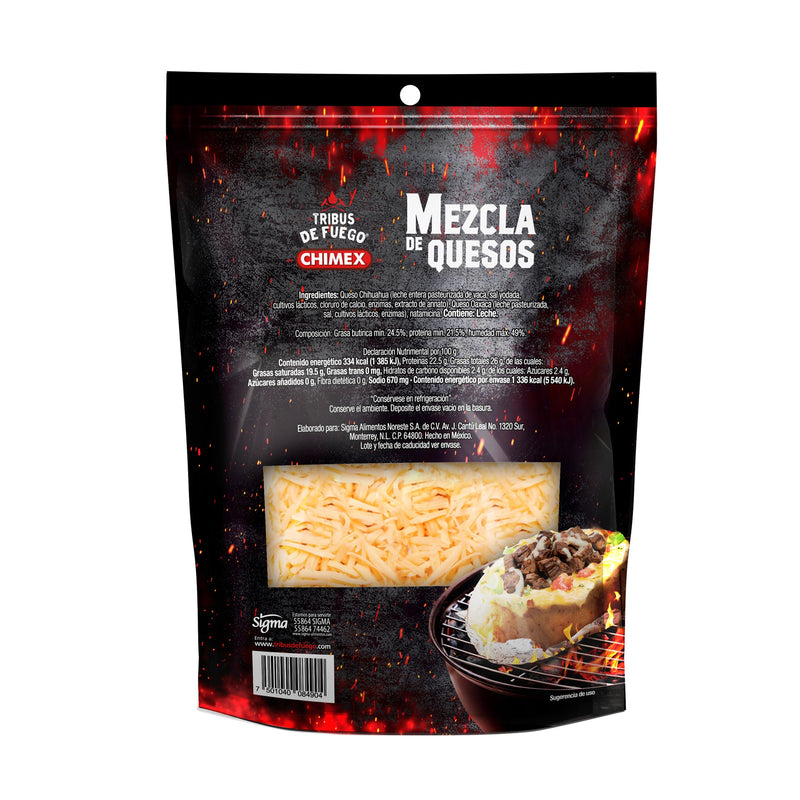 Mezcla de Quesos Tribus de Fuego 400 g