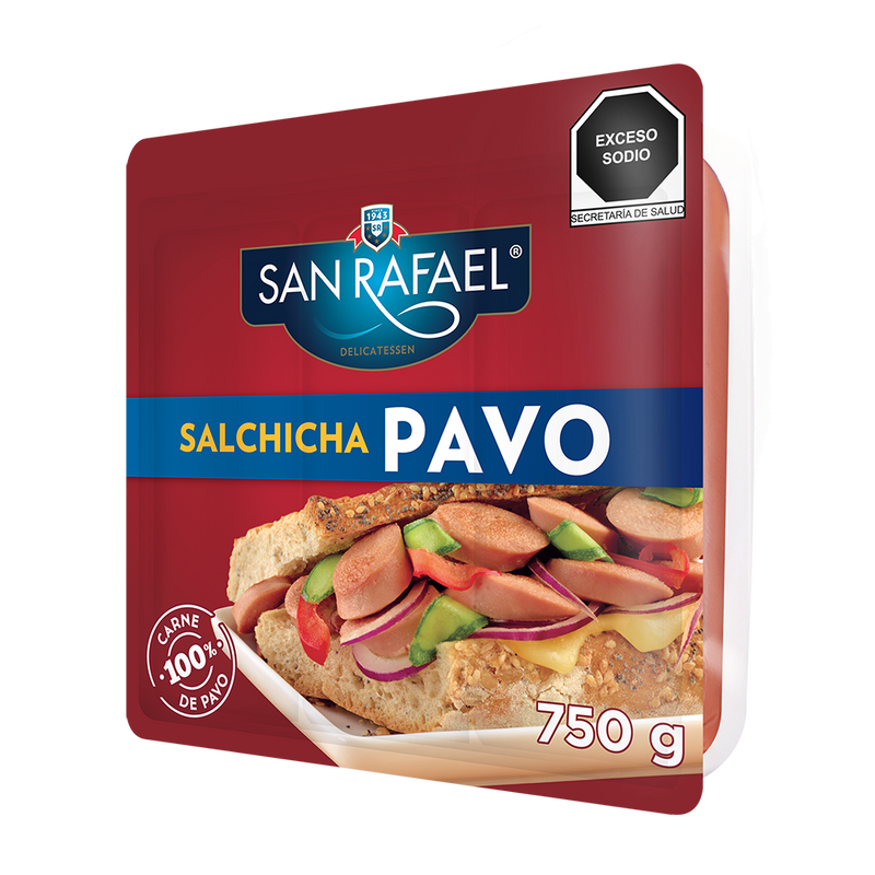 Salchicha de Pavo San Rafael 750 g