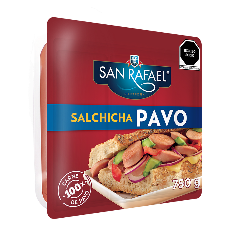 Salchicha de Pavo San Rafael 750 g