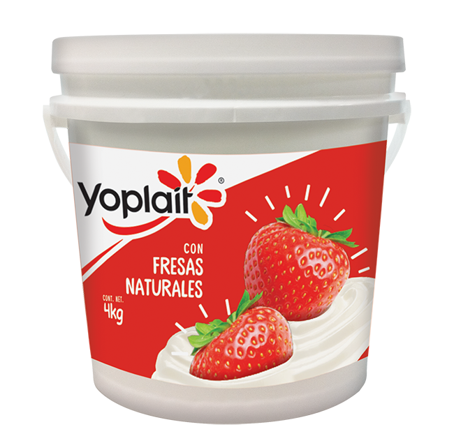 Yoghurt Batido Fresa Yoplait 4 kg